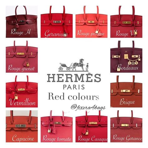 hermes bag red color|best Hermes color for investment.